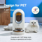 HEYBO Automatic Cat Feeder Timed Cat Food Dispenser Wifi with APP Control for Remote